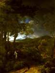 Gaspard Dughet - Landscape with Elijah and the Angel